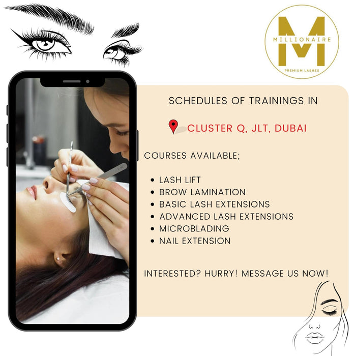 Lashes Training - Become A Certified Lash & Brow Artist