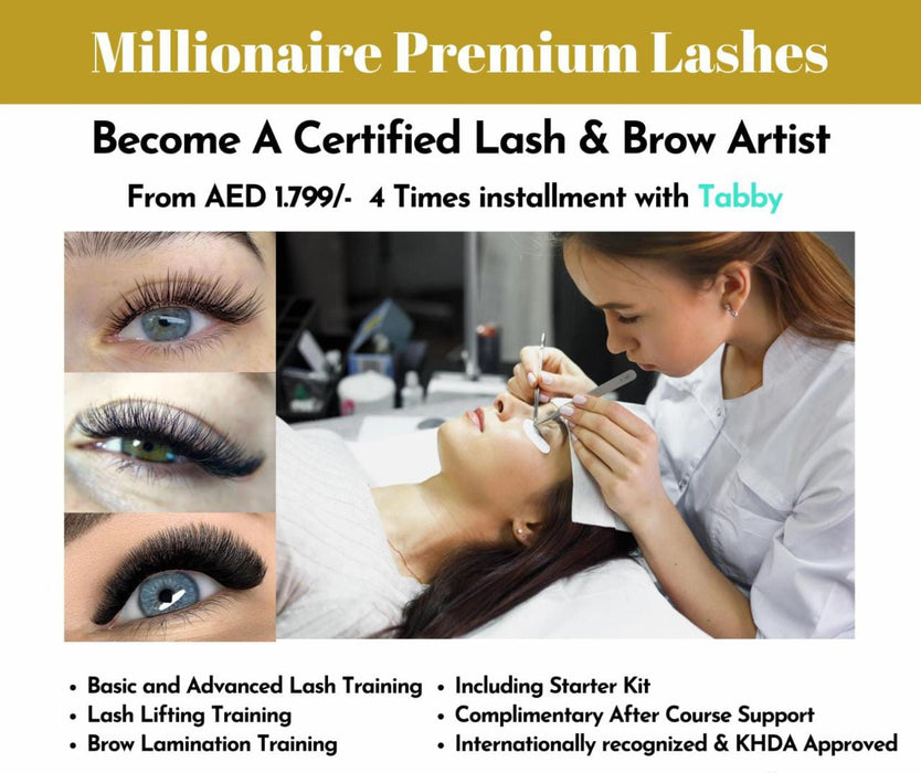 Millionaire Premium Lash training