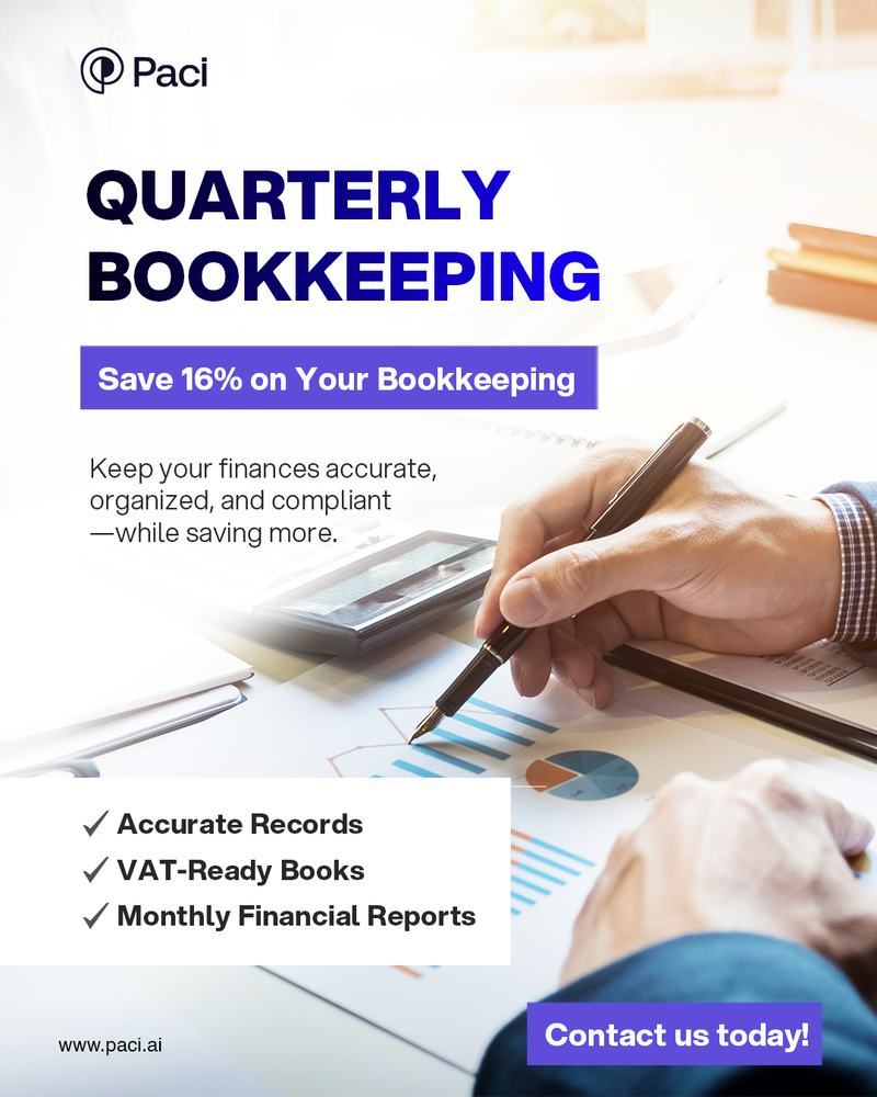 Quarterly bookkeeping
