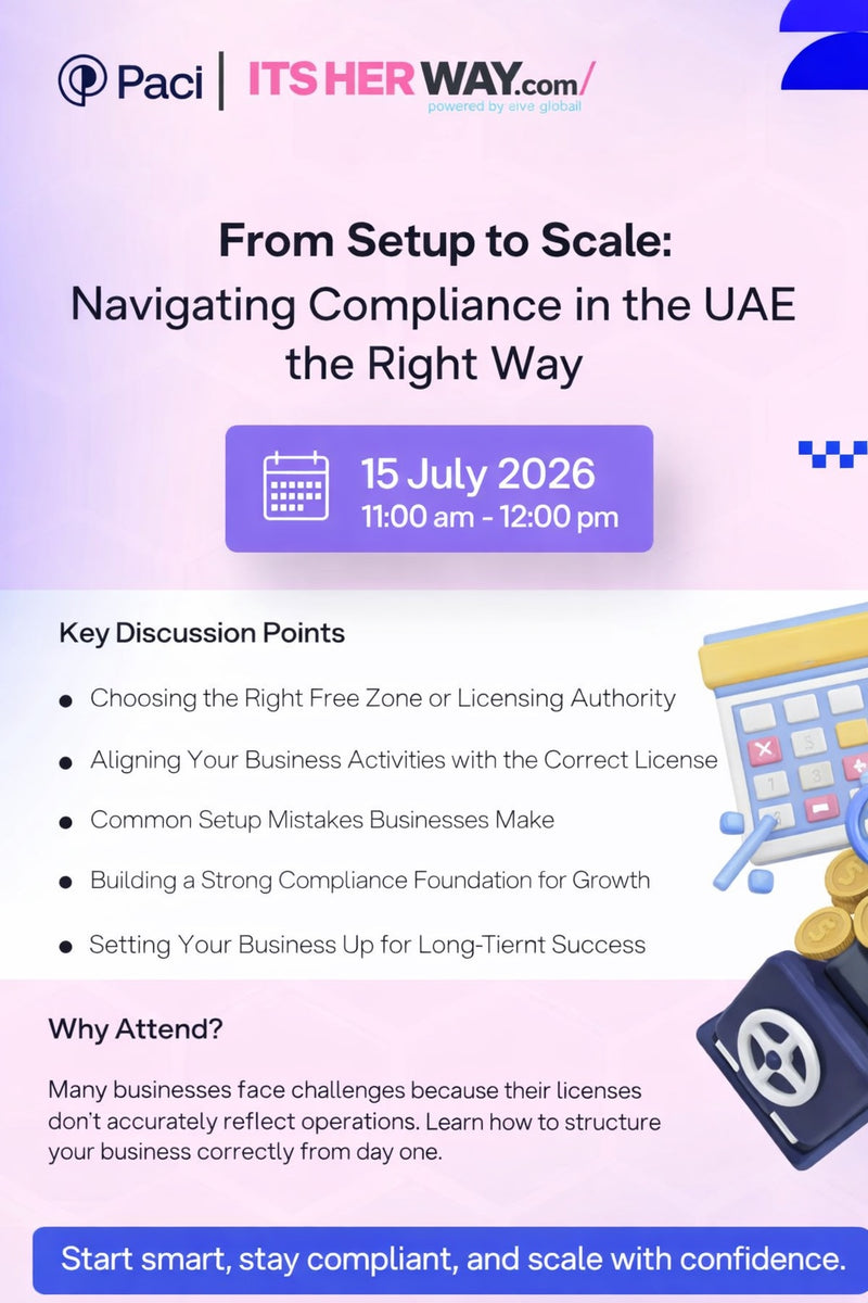 From Setup to Scale: Navigating Compliance in the UAE the right way | 15 July 2026