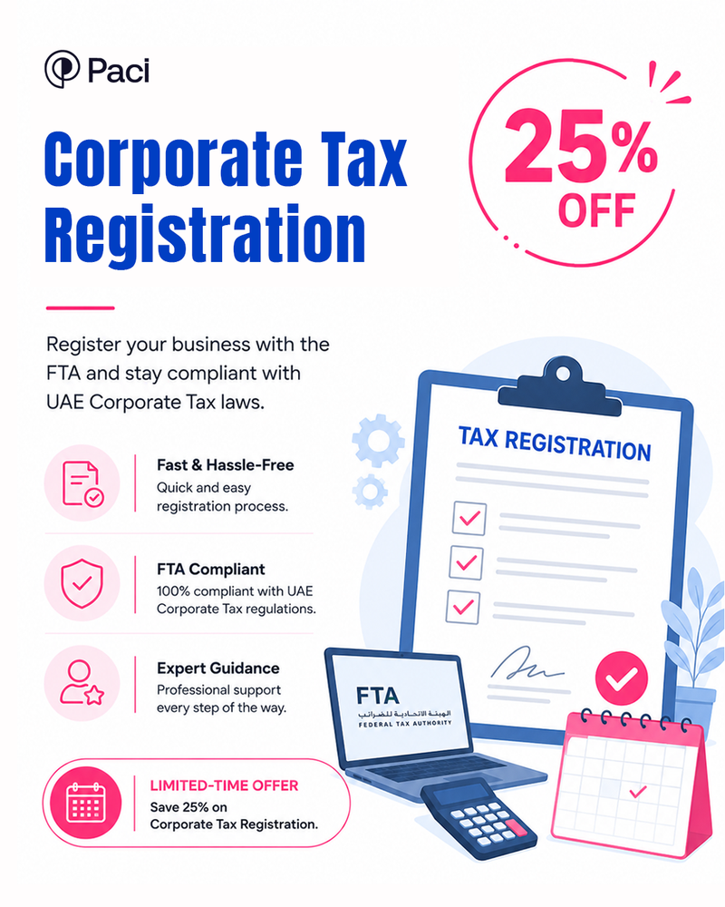 Corporate Tax registration