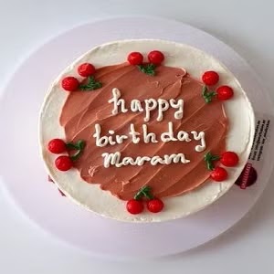 Mini Cake Cherry Design