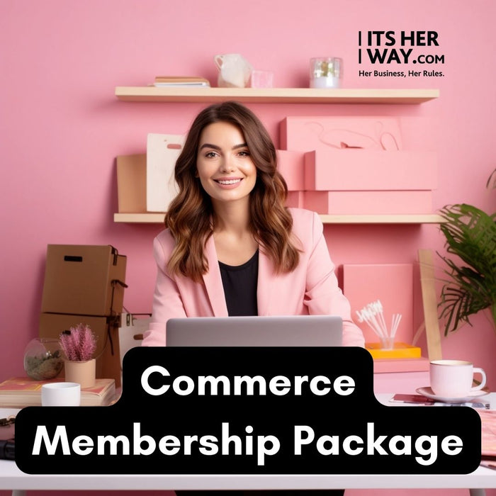 ItsHerWay Commerce Membership - Annual