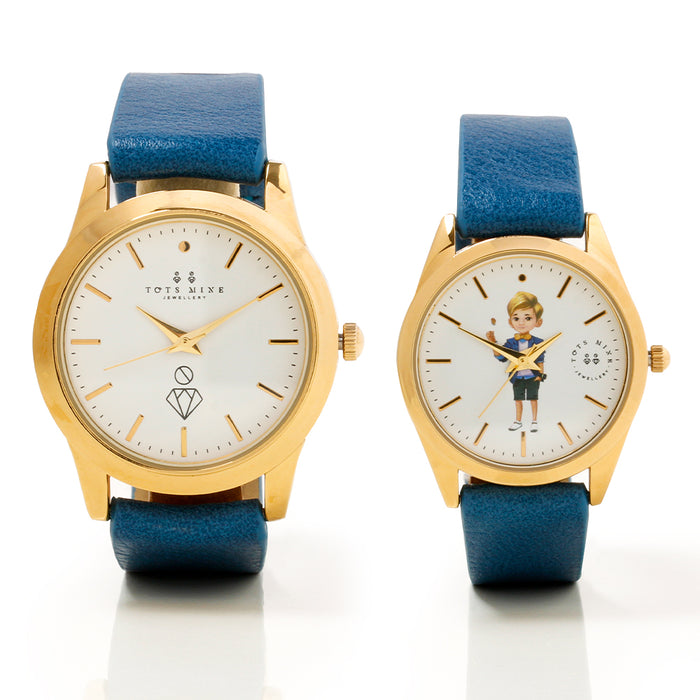 Oro’s matching father and son watches set