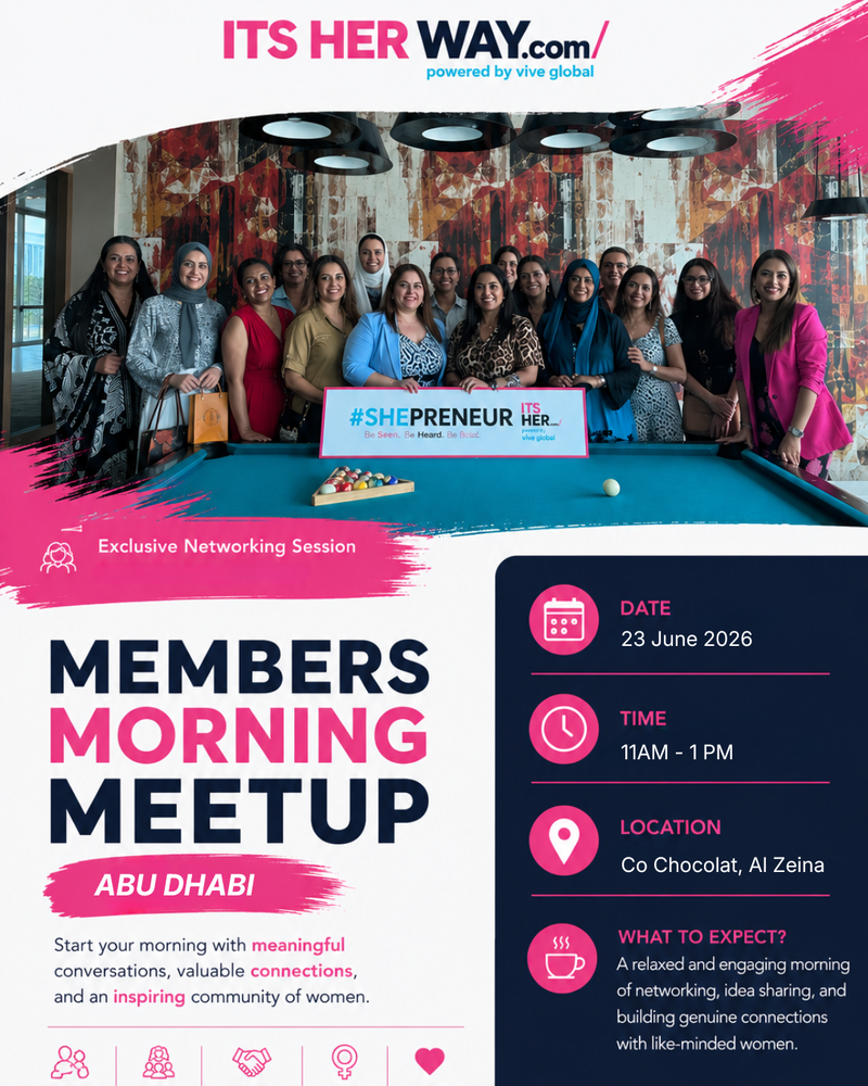 Members Meetup +Diraction Course Launch | Abu Dhabi | 23 June 2026