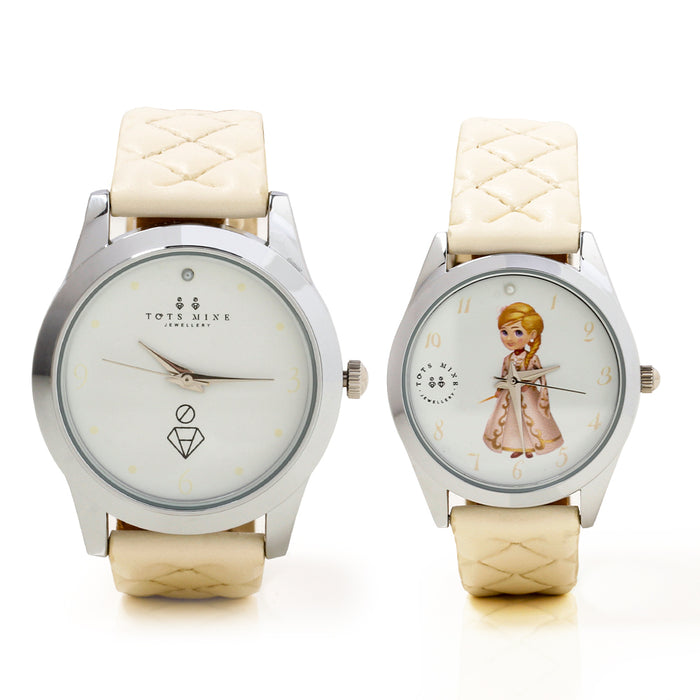 Perla’s matching mother and daughter watches set