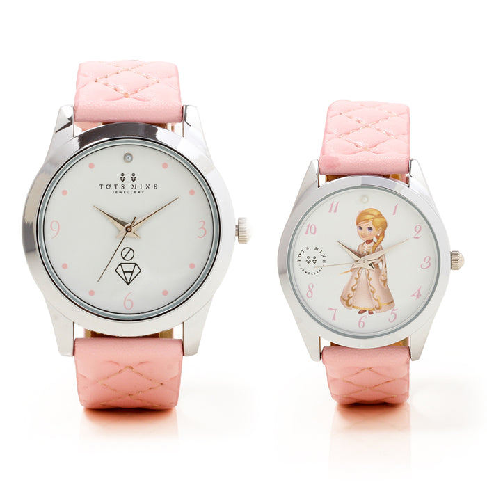 Perla’s matching mother and daughter watches set