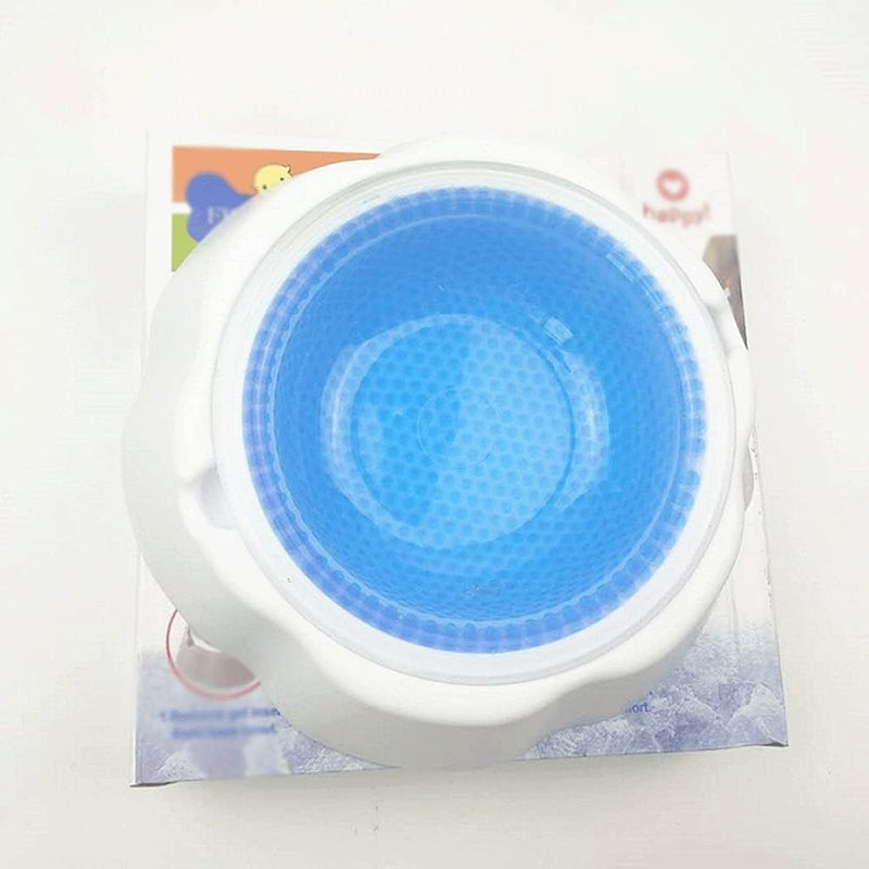 Beat the Heat : Freezable Cooling Bowl (Blue)