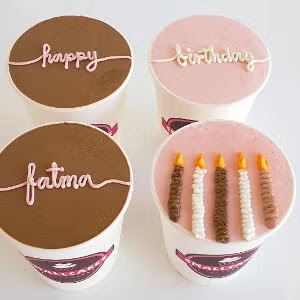 Box Of 4 Cake In A Cup