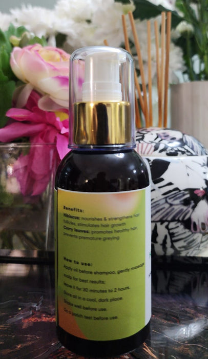 Everpure Hibiscus & Curry Leaves Herbal Hair Oil