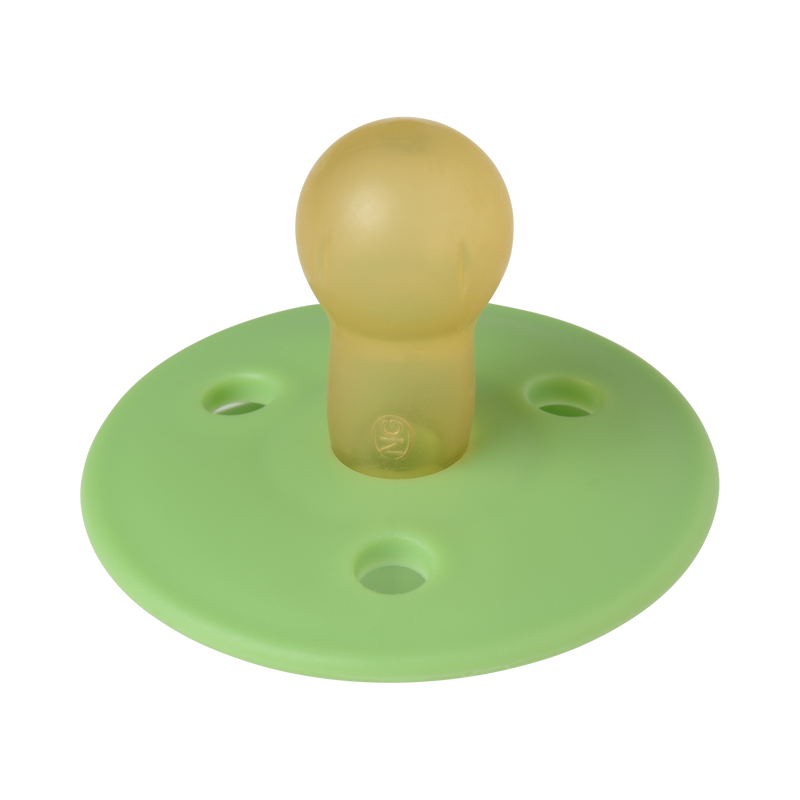 Mininor - Round Pacifier Latex 0M