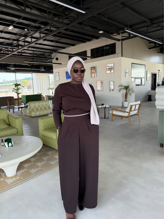 Mouna trousers and top set