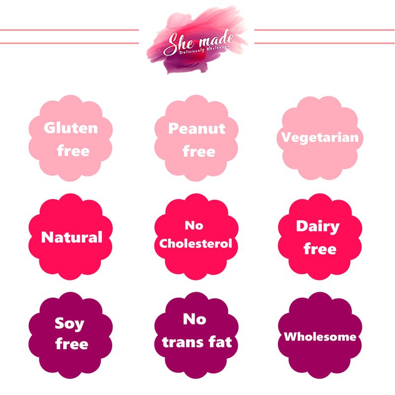 She Made Double Dark Chocolate Pistachio Biscotti 150g