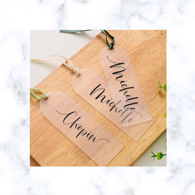 Custom Acrylic Bookmark | Planner Bookmark | Journal Bookmark | Teachers Gift | Christmas Gift