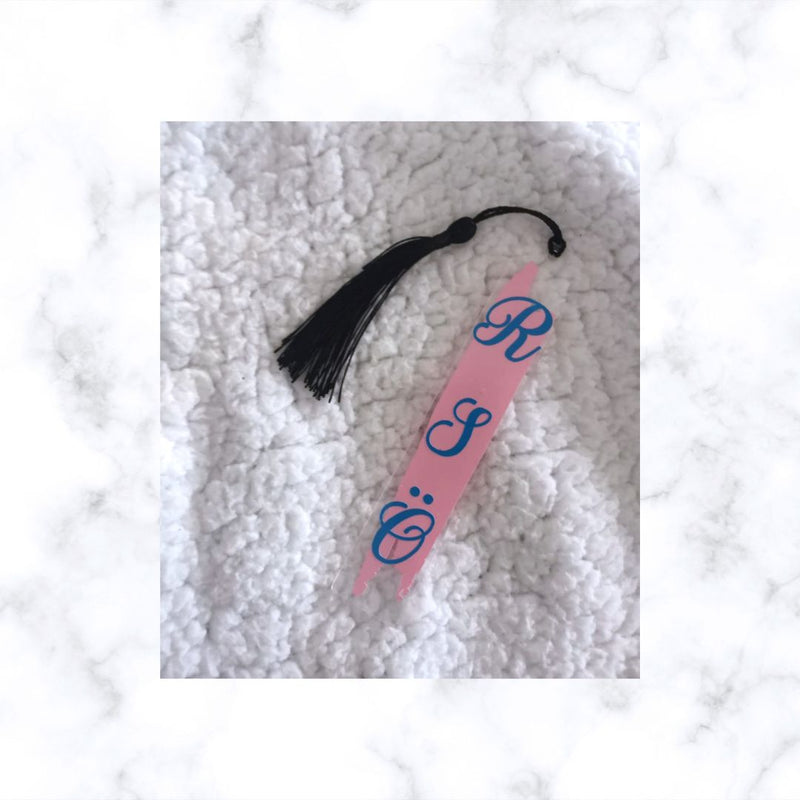 Personalized Clear Acrylic Bookmark | Planner Bookmark | Journal Bookmark | Teachers Gift | Christmas Gift