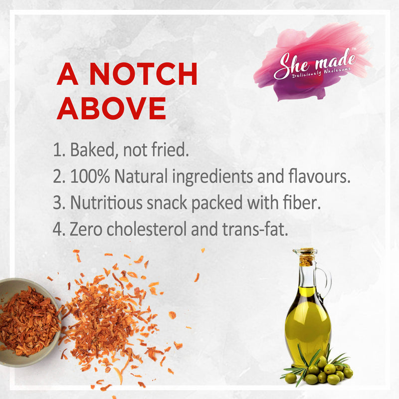 She Made Caramelized Onion Crackers 150g