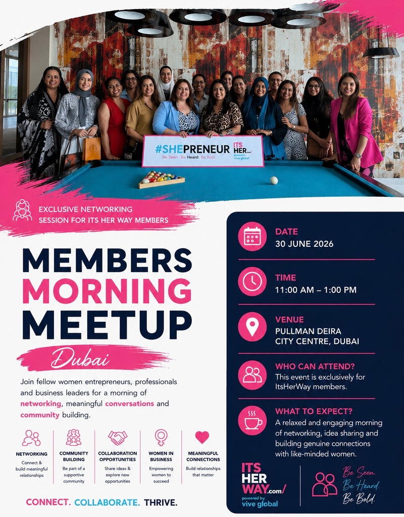 Members Morning Meetup | Dubai  | 30 June 2026