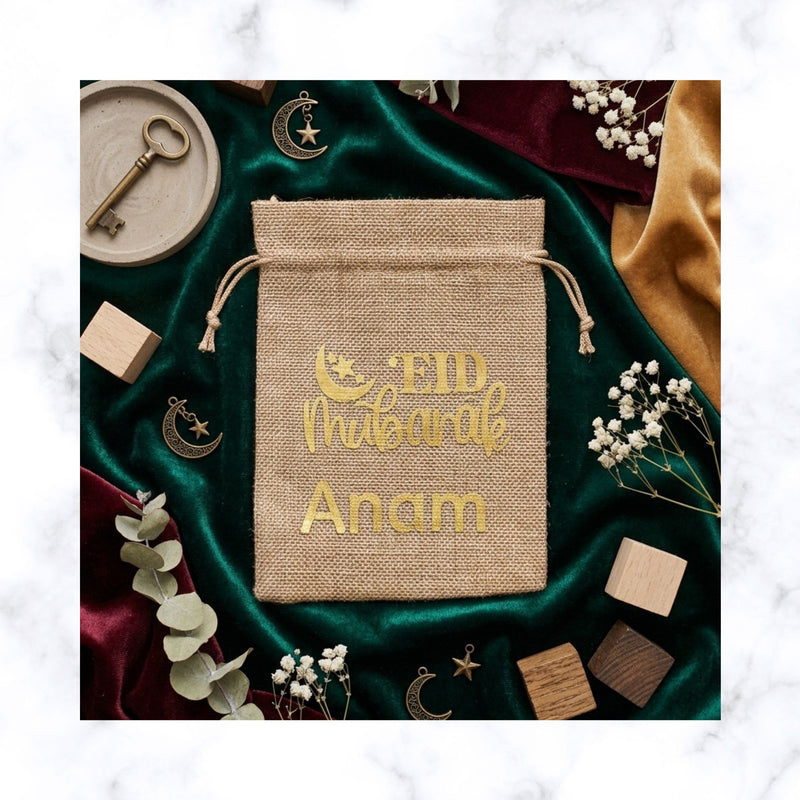 Personalized Ramadan & Eid Gift Bags – Elegant Custom Keepsakes