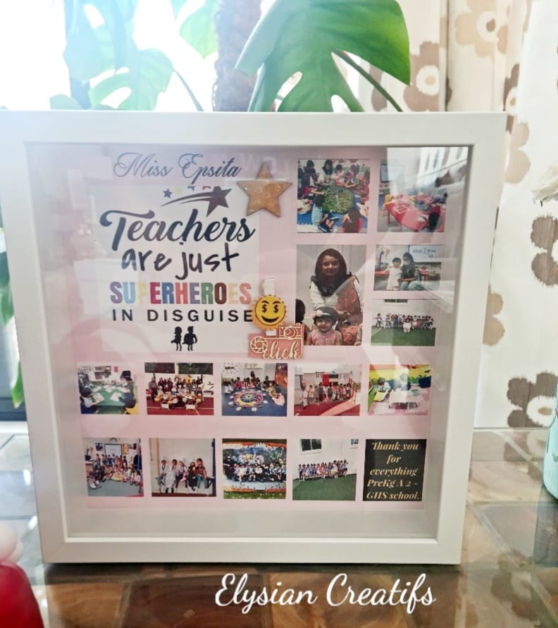 Gratitude Frame for Teachers