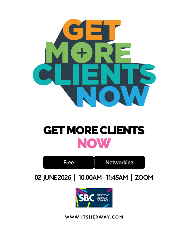 SBC Get More Clients Now: Online Workshop - 02 JUN 2026
