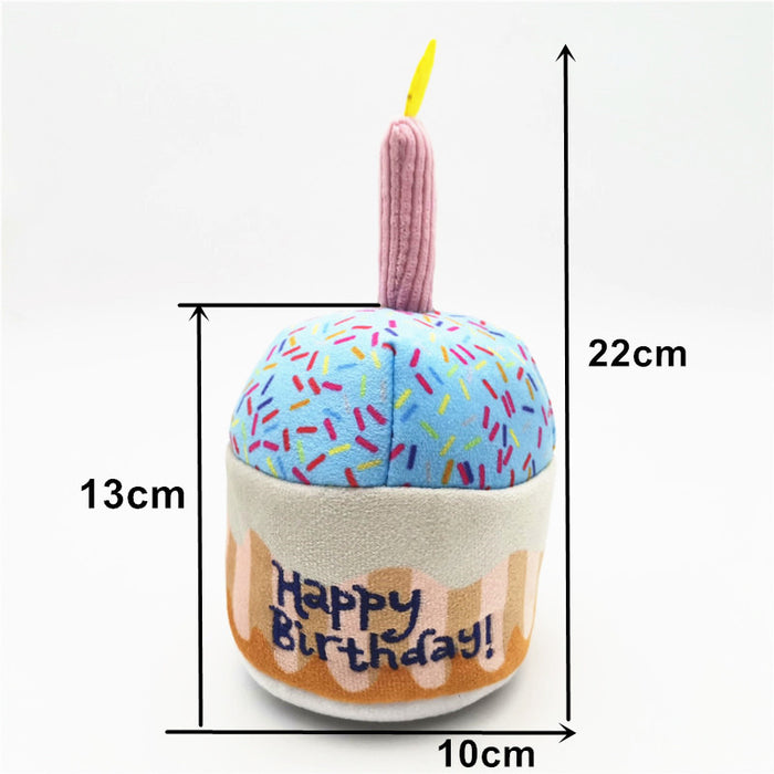 Birthday Cupcake Plush Toy