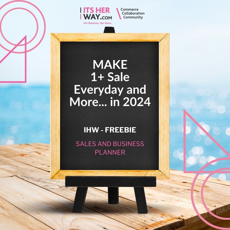 ItsHerWay 2024 Business Kick Off Planner