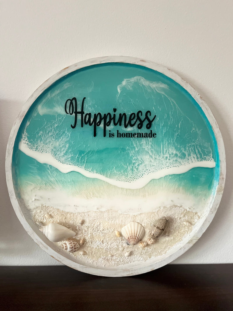 Beach Art Plate