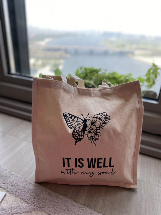 TOTE BAG - It is well with my soul
