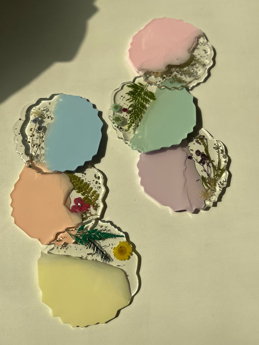 Pearl Flower Coasters
