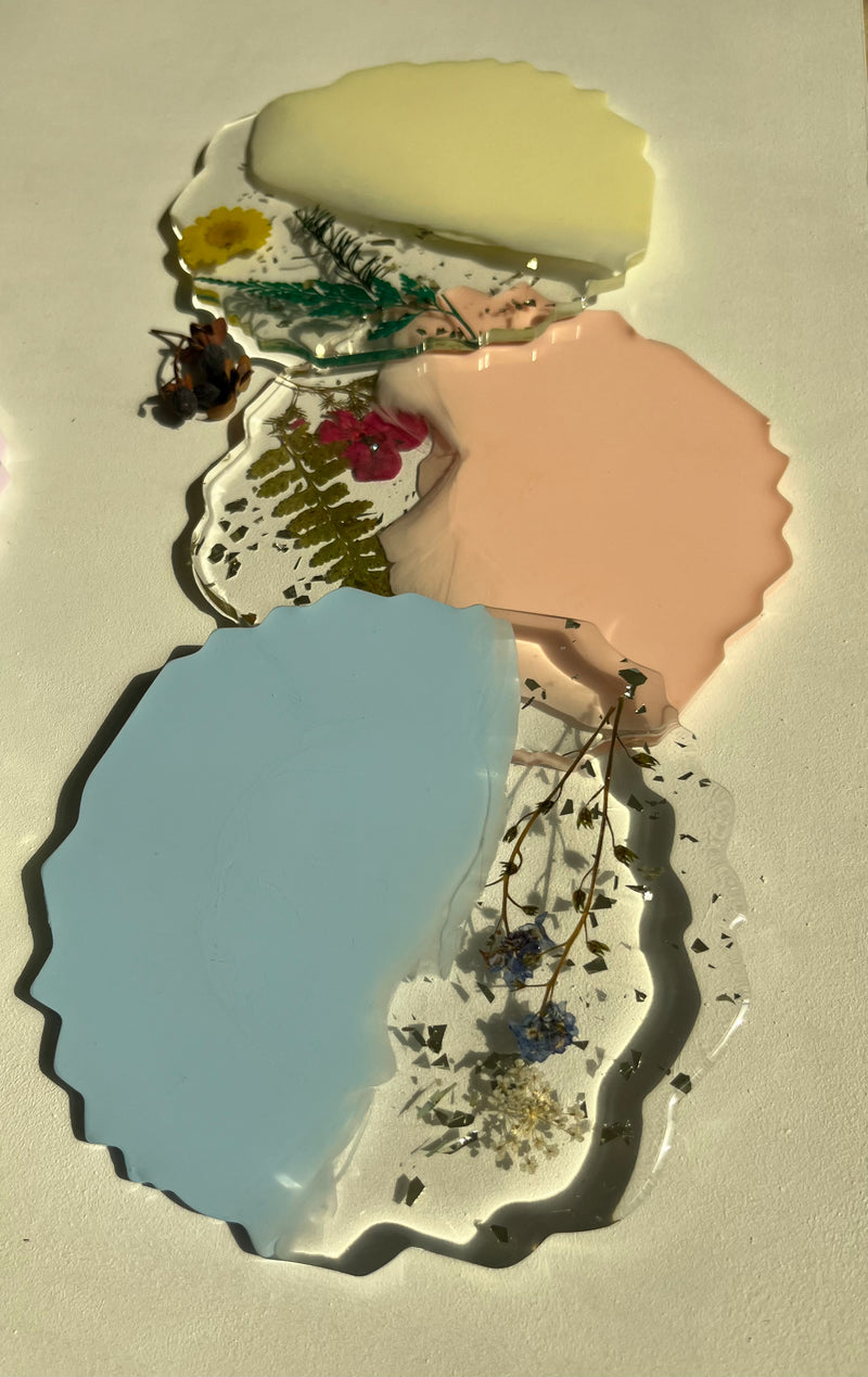 Pearl Flower Coasters