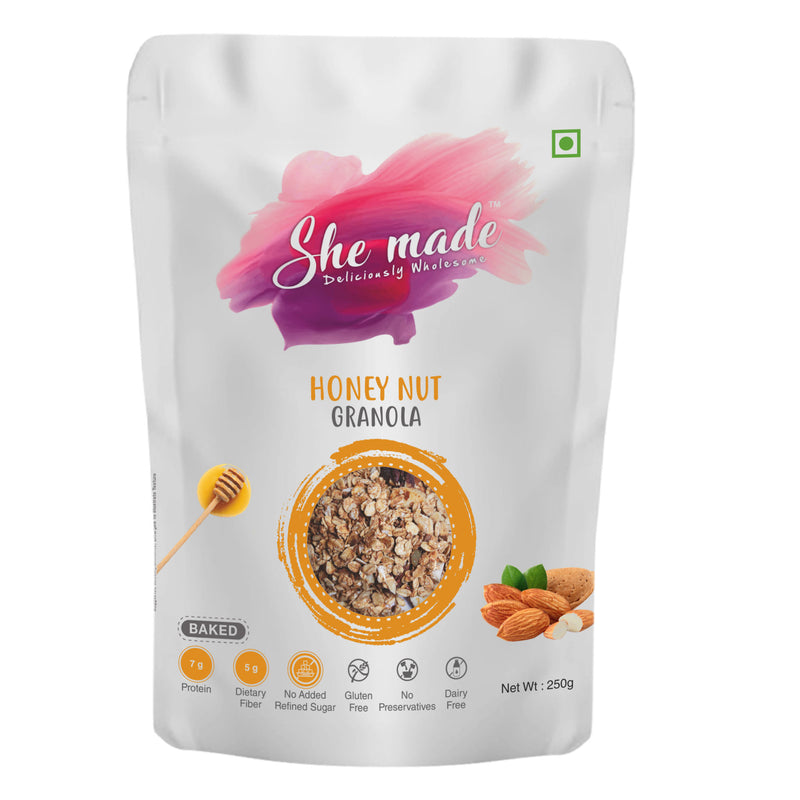 She Made Honey Nut Granola  250g