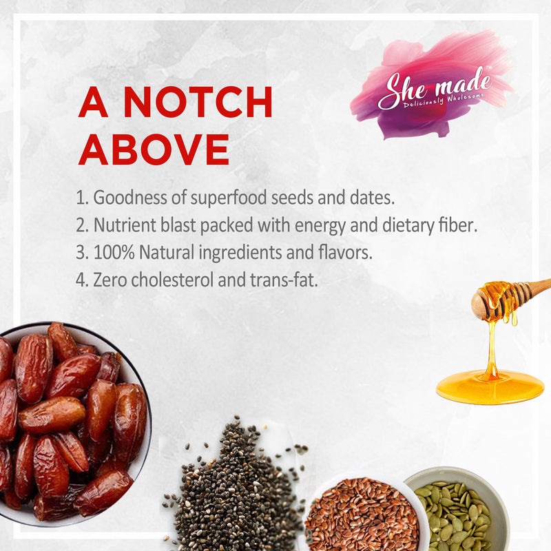 She Made Date Bar Bites  100g