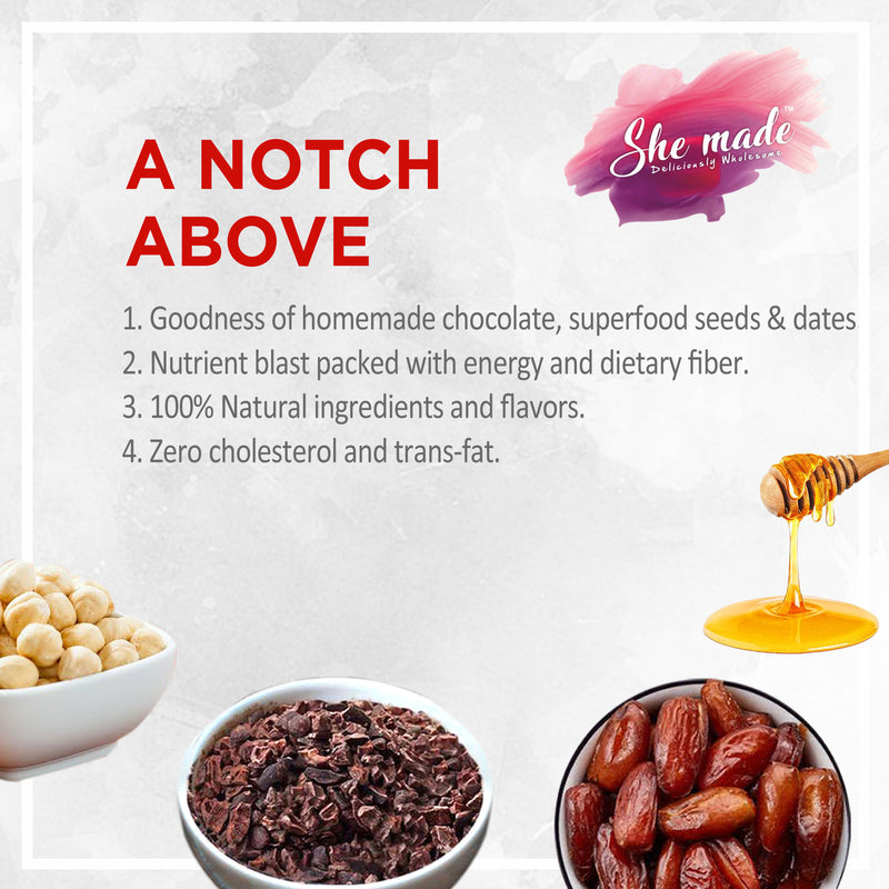 She Made Knutzella Bar Bites 100g