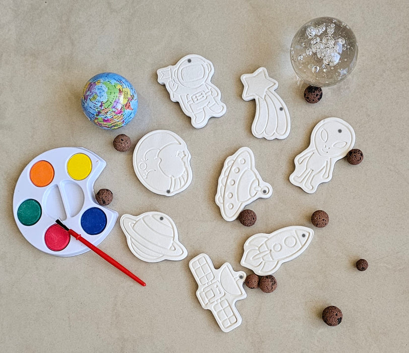 My Space clay charms for kids