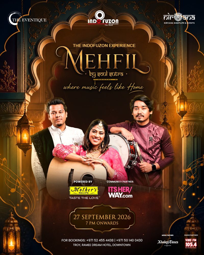 Mehfil by Soul Sutra | Featuring IndoFuzon Band | 27 Sept 2026