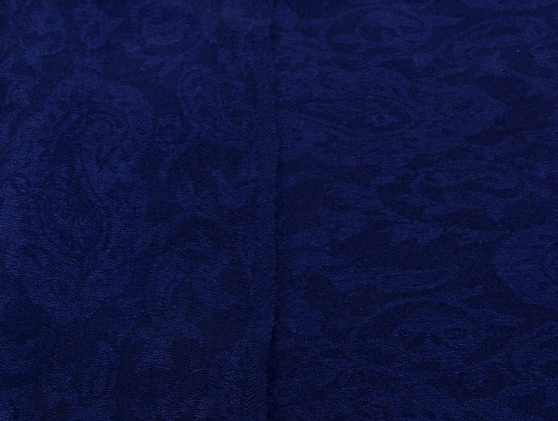 Midnight Blue Pure Pashmina Stole  - Unisex