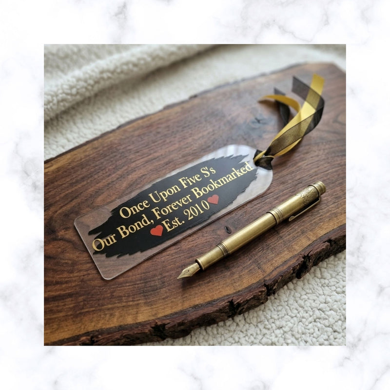Custom Acrylic Bookmark | Planner Bookmark | Journal Bookmark | Teachers Gift | Christmas Gift