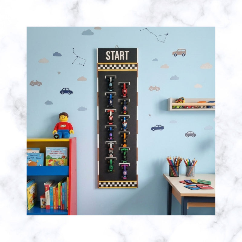 Elevate Your Collection: F1 Mini-Build Display Board