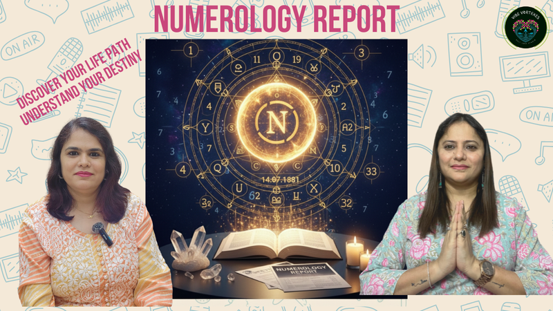 Numerology Reading— Complete Profile Report + 1:1 Clarity Call