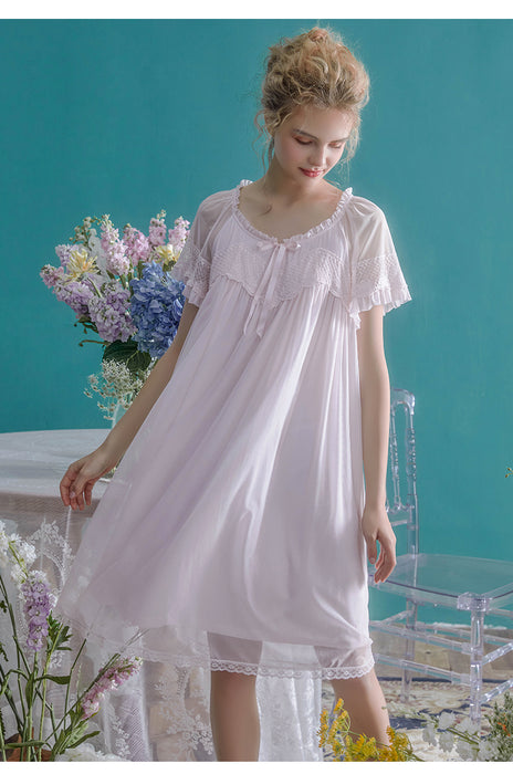 Light pink short dress