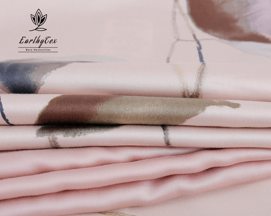 Pink Leafy Dreams Bedding Set