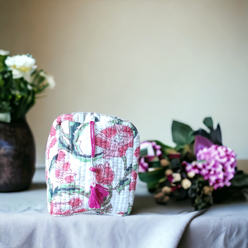 Block Print Multipurpose Pouch