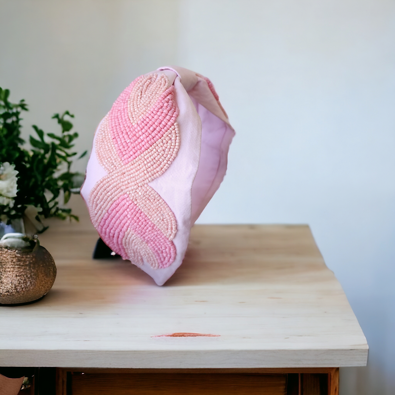 Hancrafted Light Pink Headband