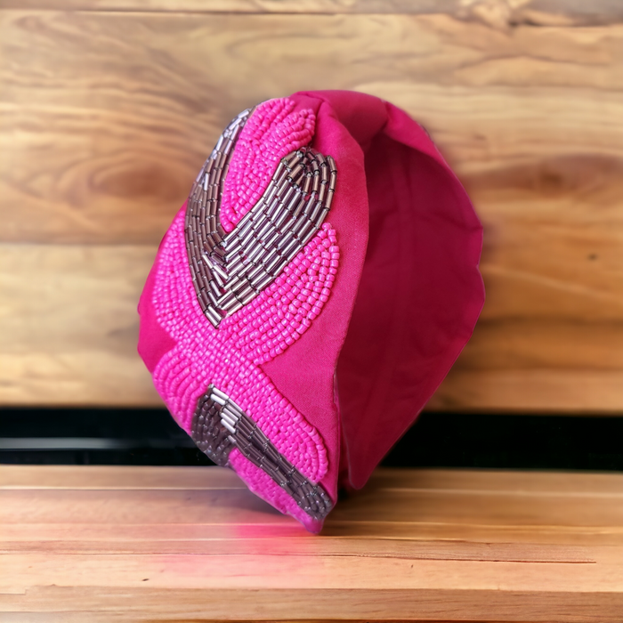 Hancrafted Pink Headband