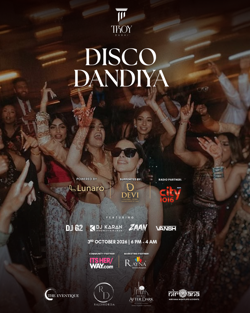 DISCO DANDIYA | 3 October 2026