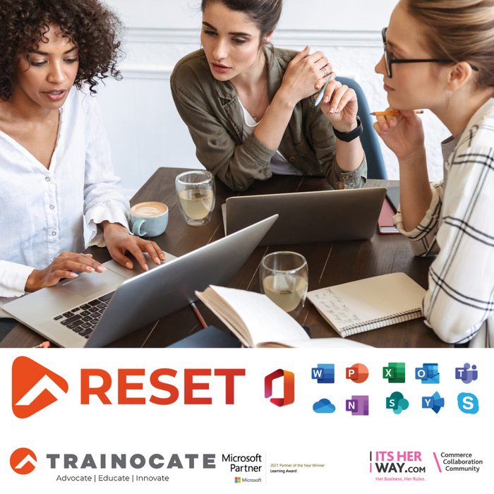 Free 1 month trial for RESET (Remote End-user Self Enablement Training) Powered by Trainocate