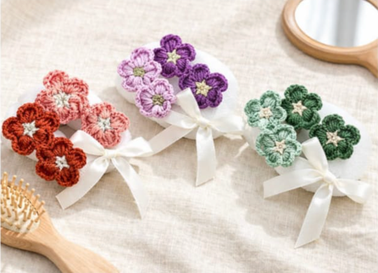 Mini Hair Tie & Fantasy Ring Set (13 Color Variants)