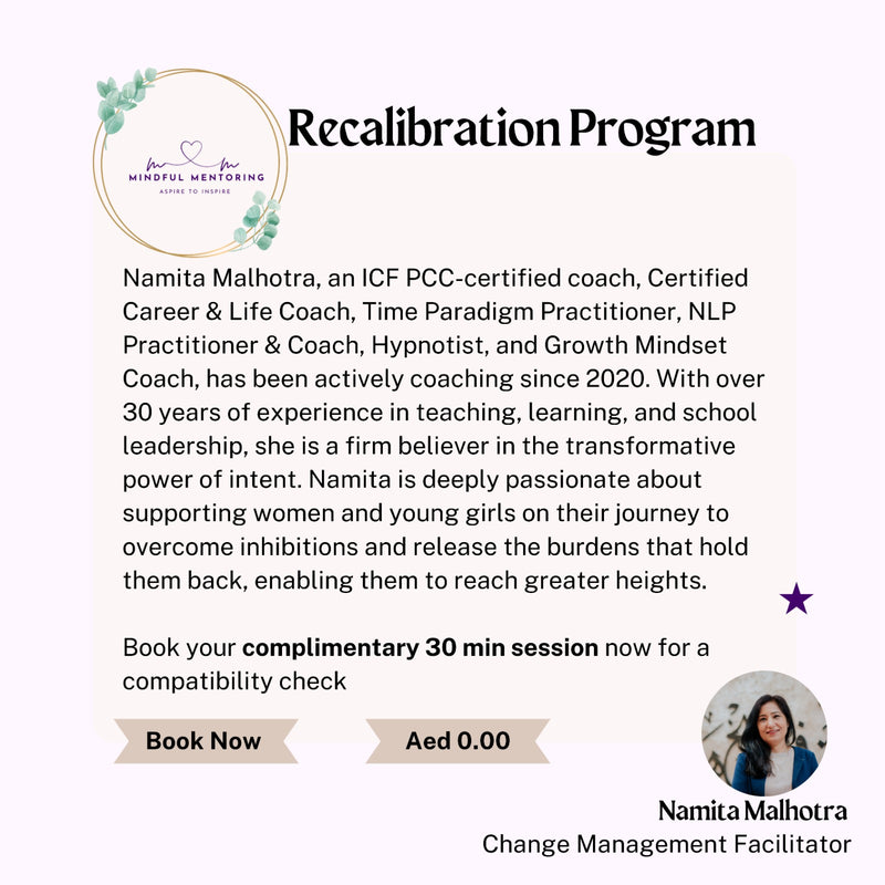 Recalibration Program - Free Consultation