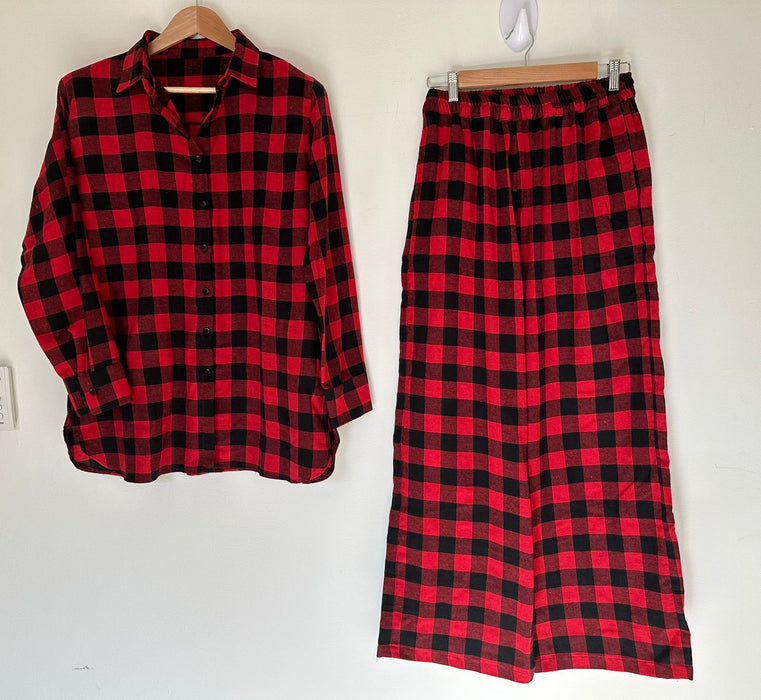 Flannel check CoOrd set