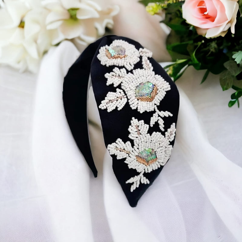 Flower Handmade Headband  - Style Bazaar